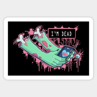 Zombie I'm Dead Sticker